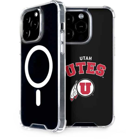 University of Utah Utes Logo iPhone 15 Pro MagSafe Case